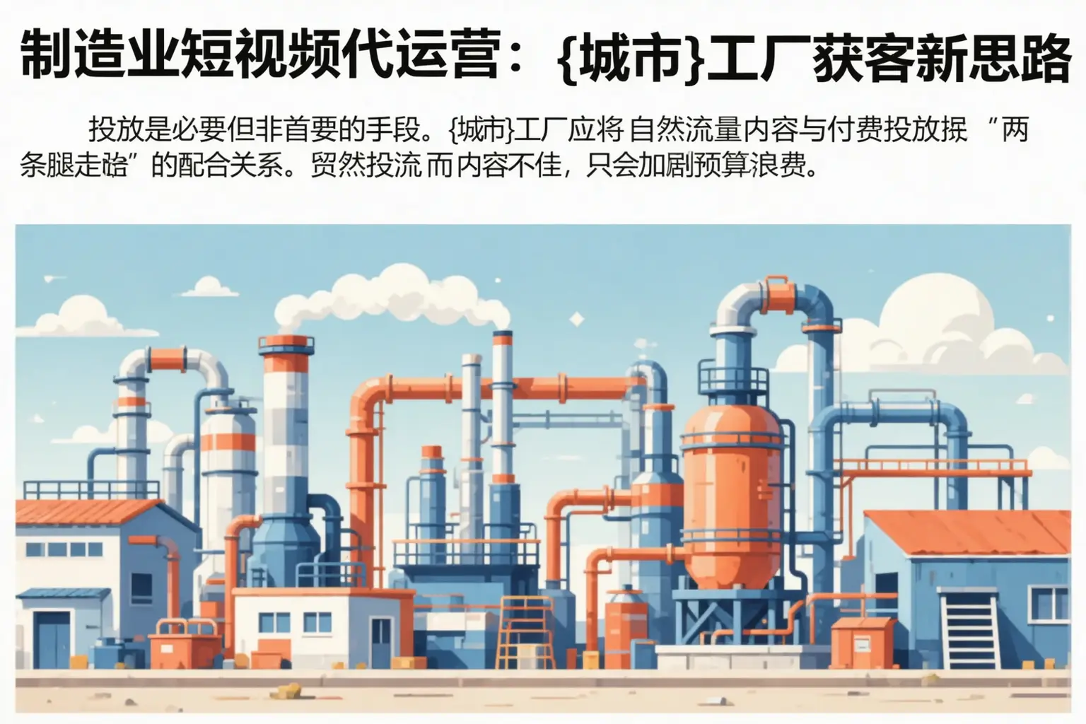 制造业短视频代运营：互助工厂获客新思路